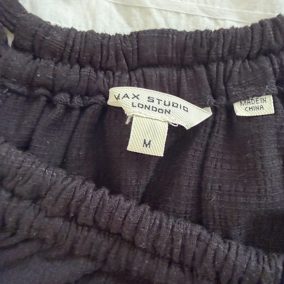 Max Studio Black Halter Tiered Maxi Dress - Picture 6 of 6